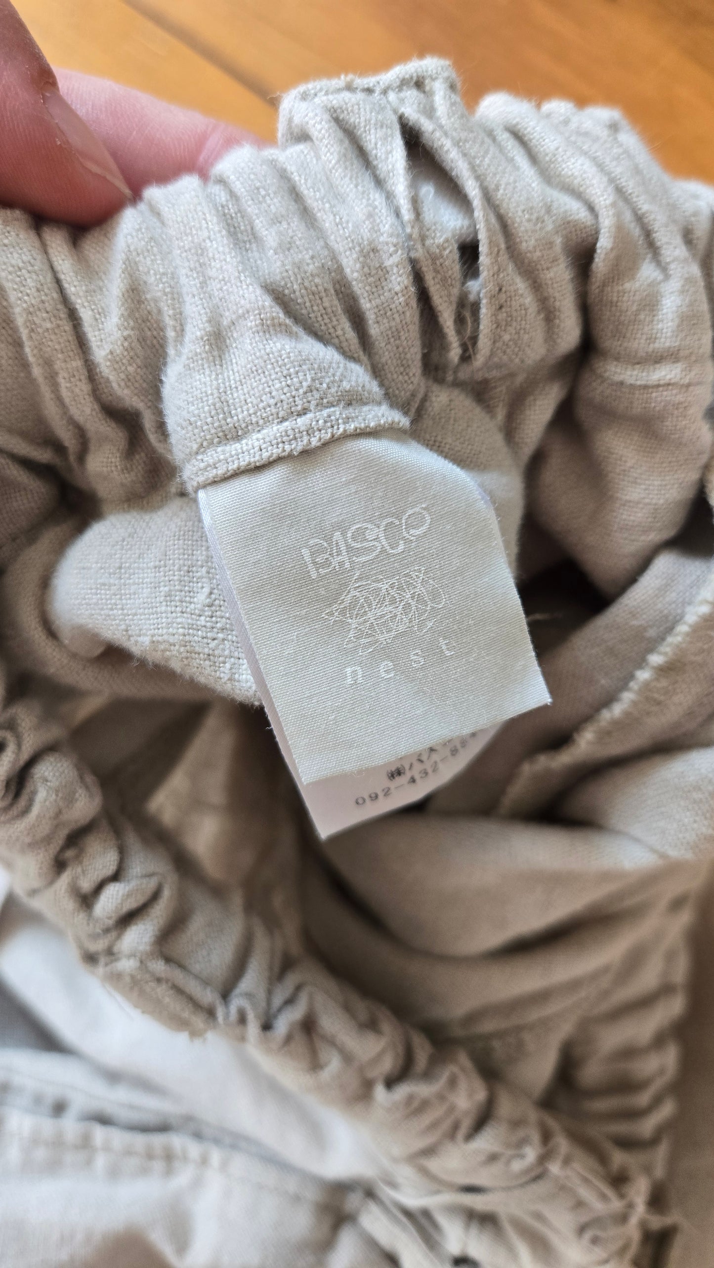 Basco Nest 'Mao' linen pants