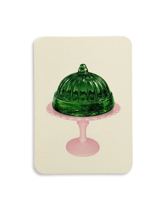 Emerald Jelly Greeting Card