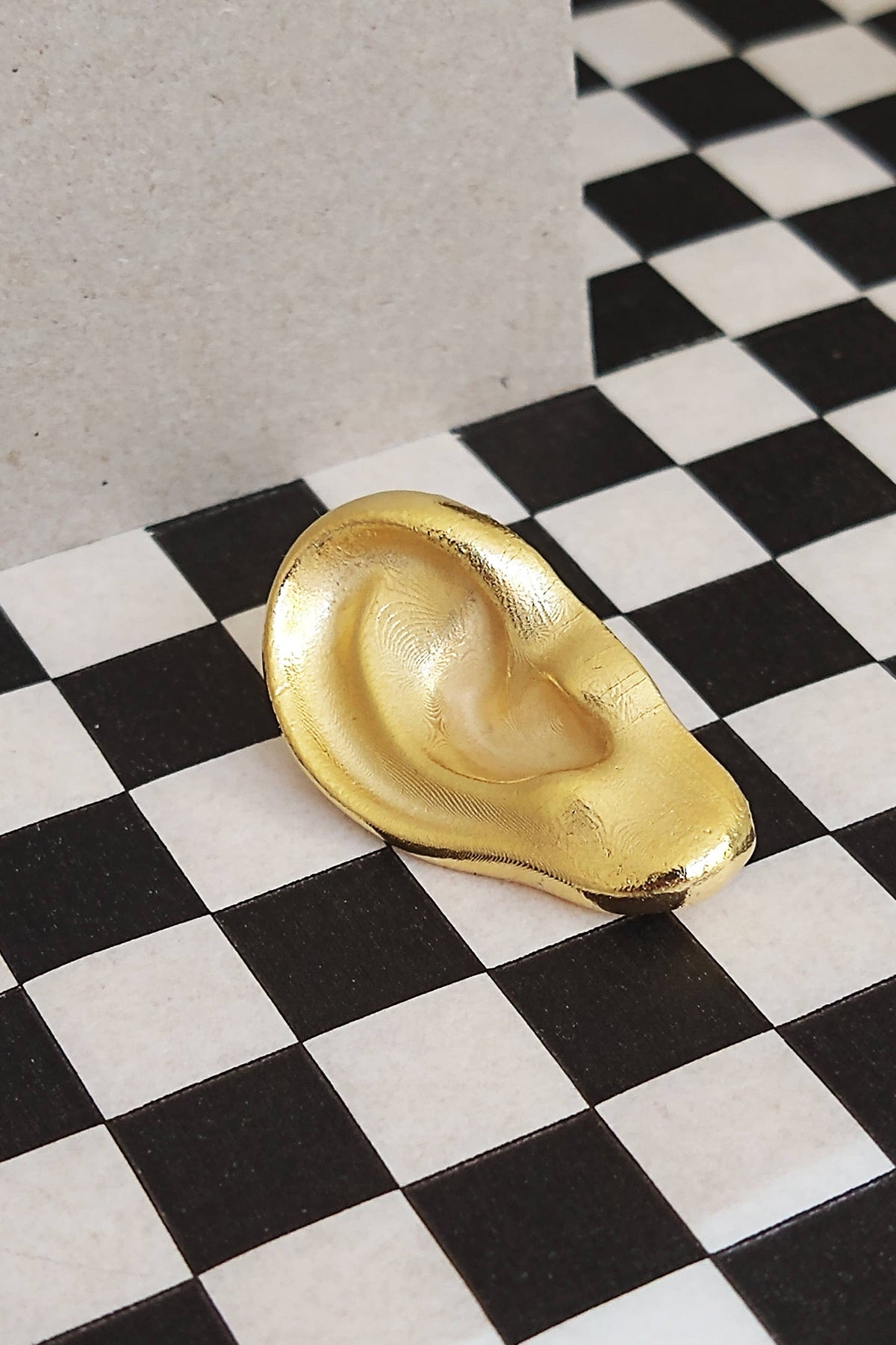 Sculptural pin, Rene necklace, surreal jewelry, brooch