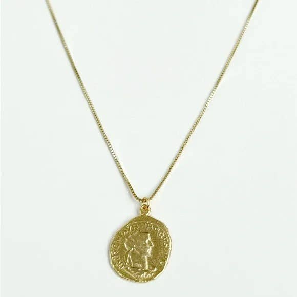 De Grecia Coin Necklace