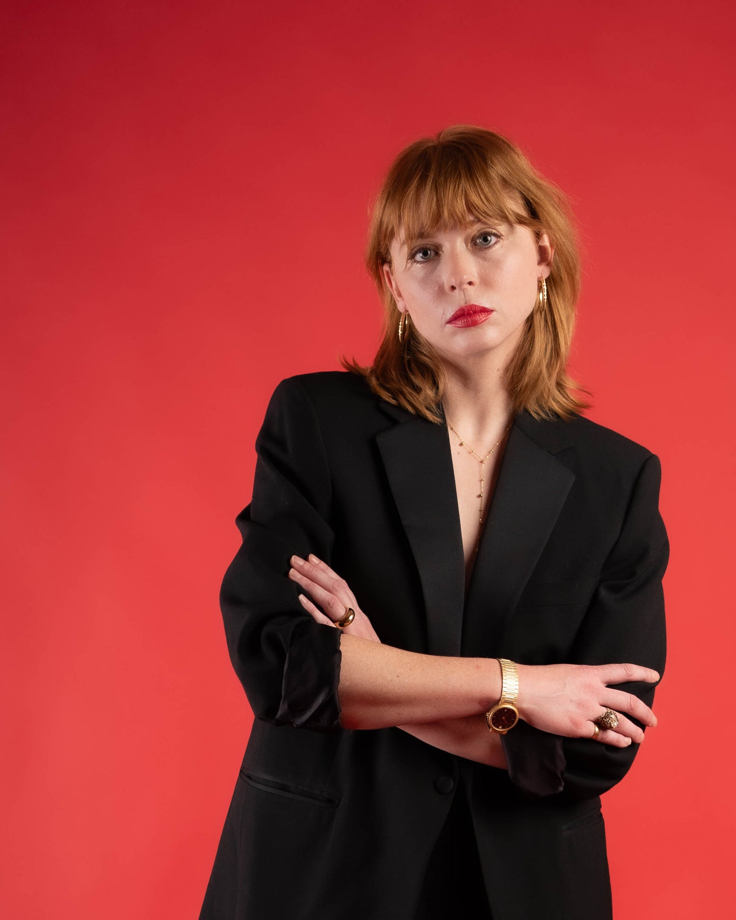 After Six tuxedo pant suit