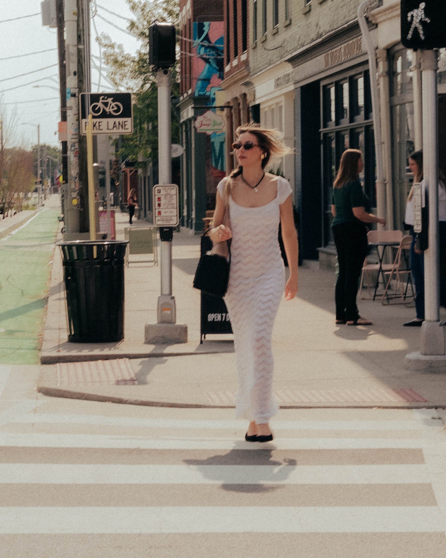 Alexia Ardmor white crochet gown