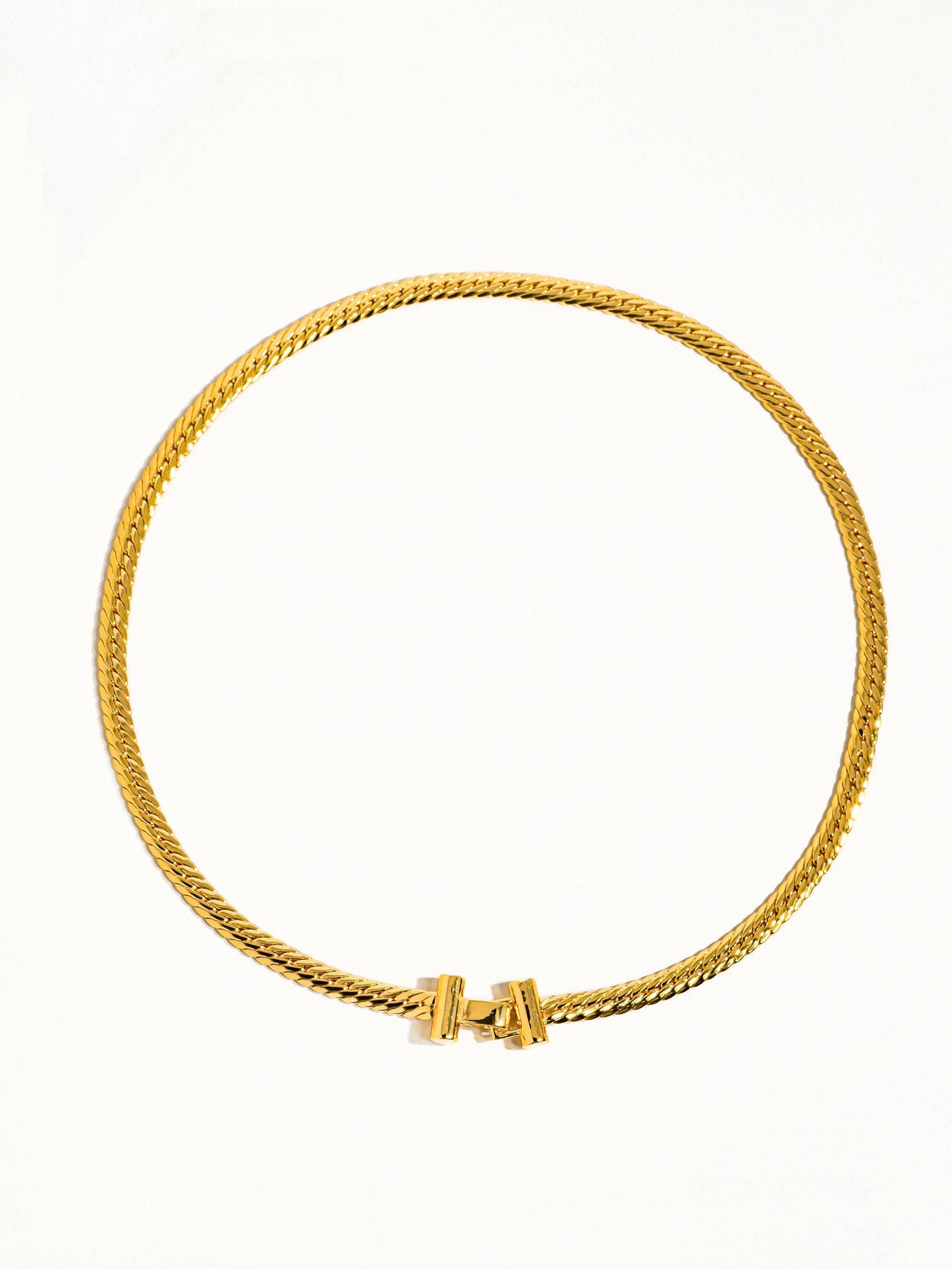 Savannah Gold T Chain Choker