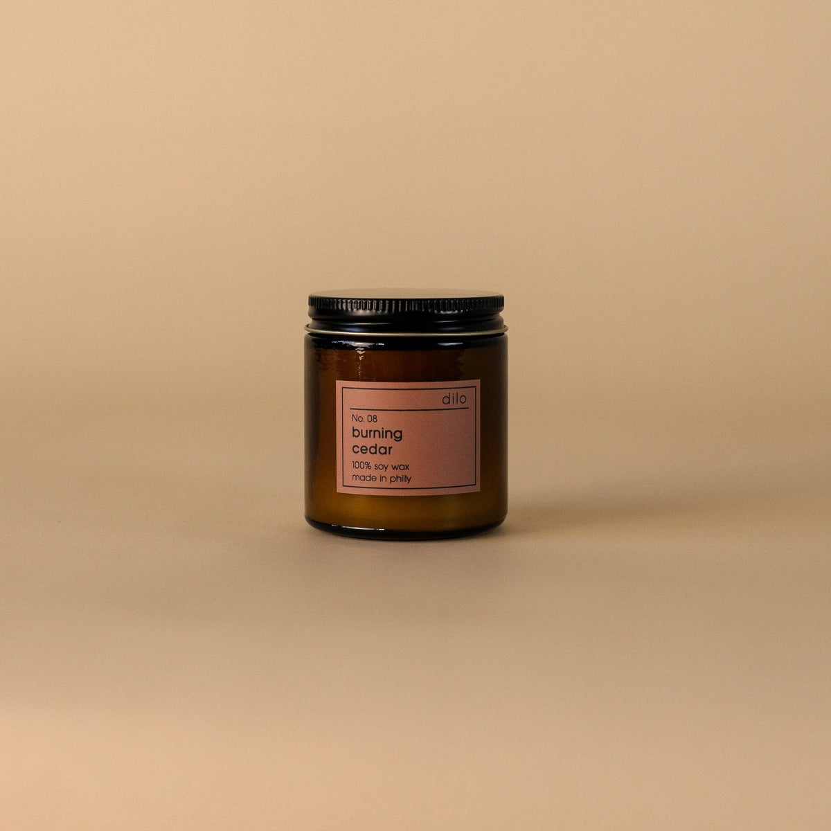 No. 08 - Burning Cedar Candle: 3.5oz