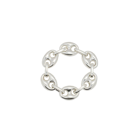 Large Brizo Mariner Chain Ring In Silver: 5