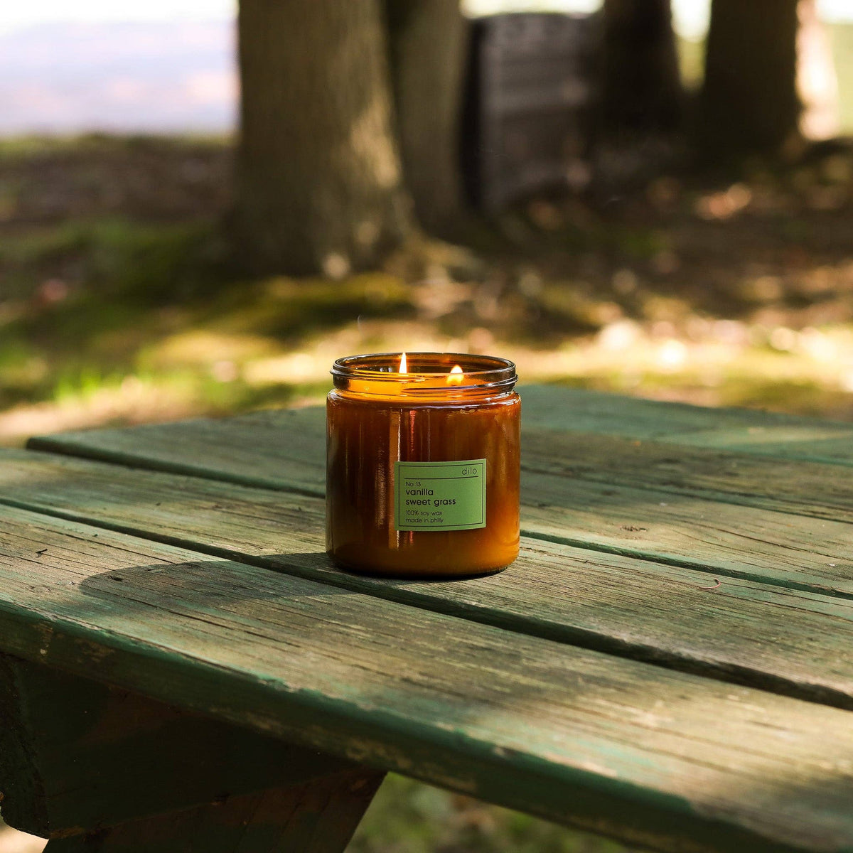 No. 13 - Vanilla Sweet Grass Candle: 3.5 oz