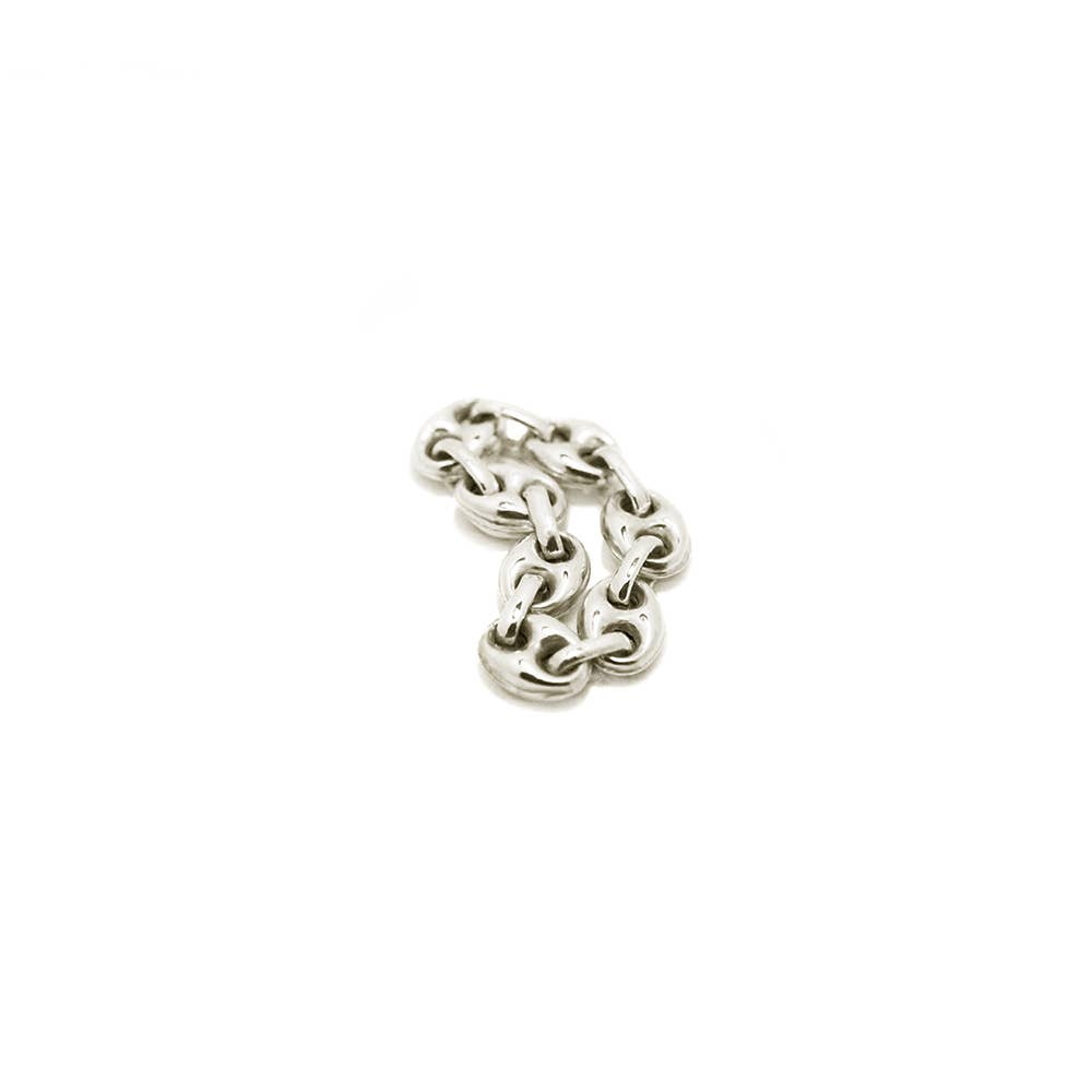 Brizo Chain Ring In Sterling Silver: 6