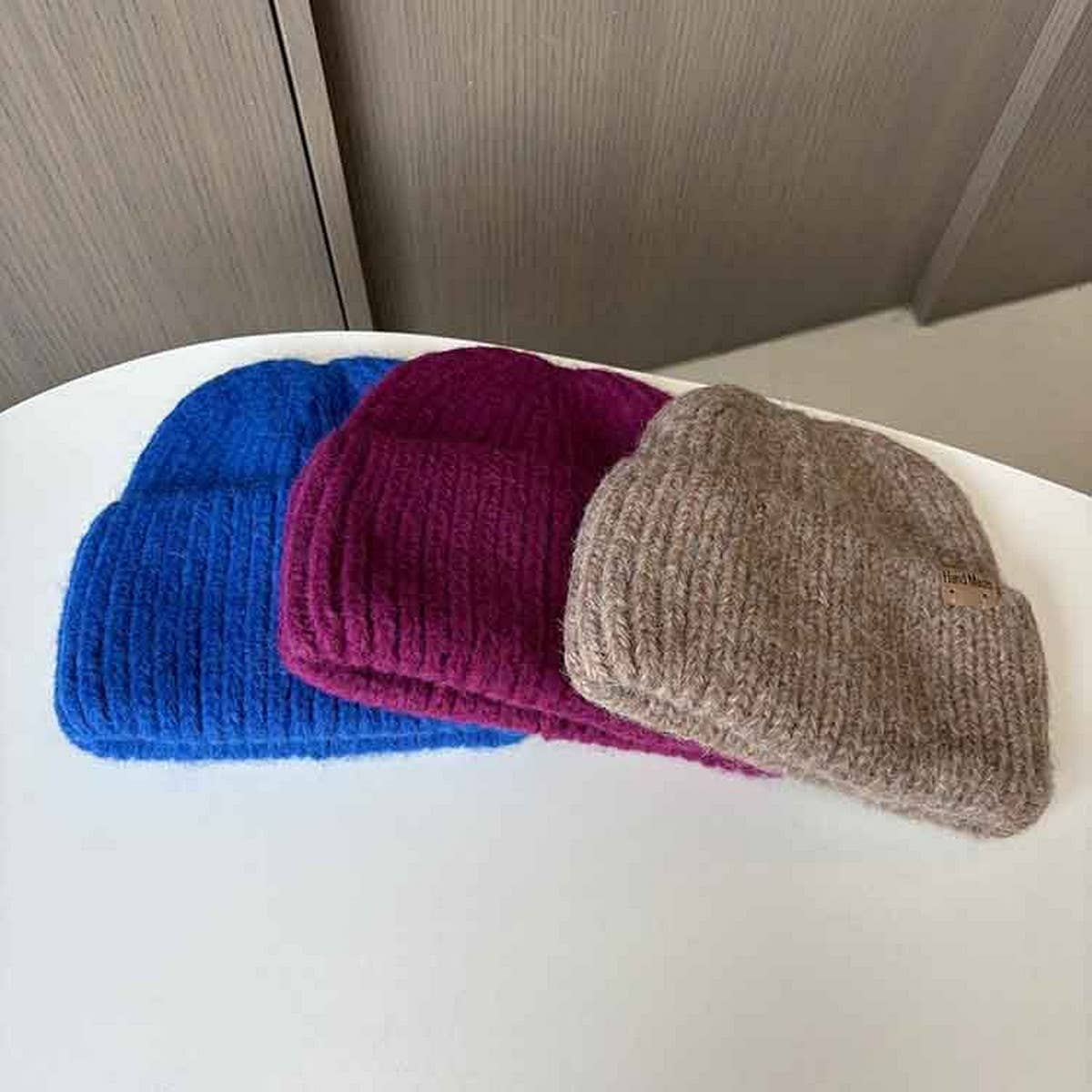 Chunky Knit Beanie - assorted colors
