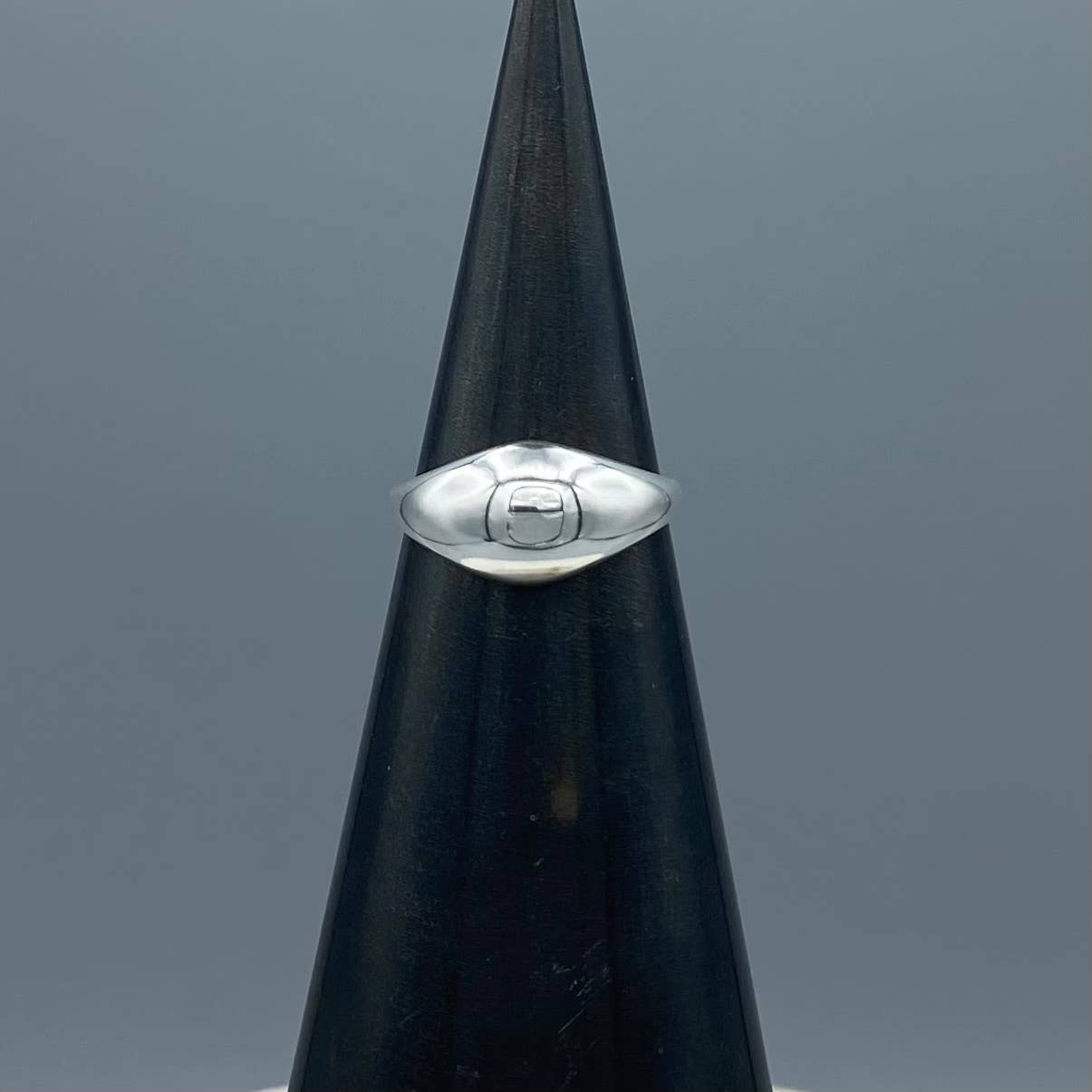 Small Dome Ring: Sterling Silver / 6
