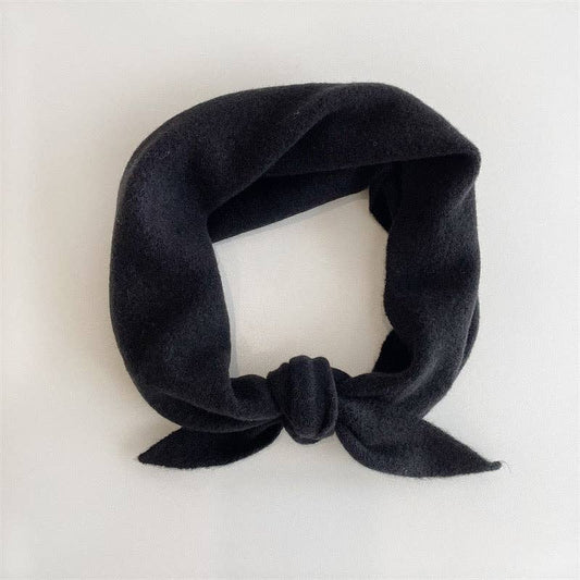 Wool bandana - Black