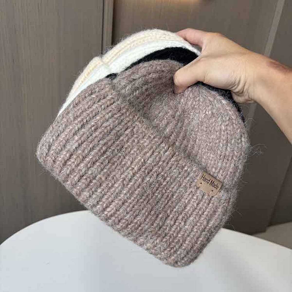 Chunky Knit Beanie - assorted colors