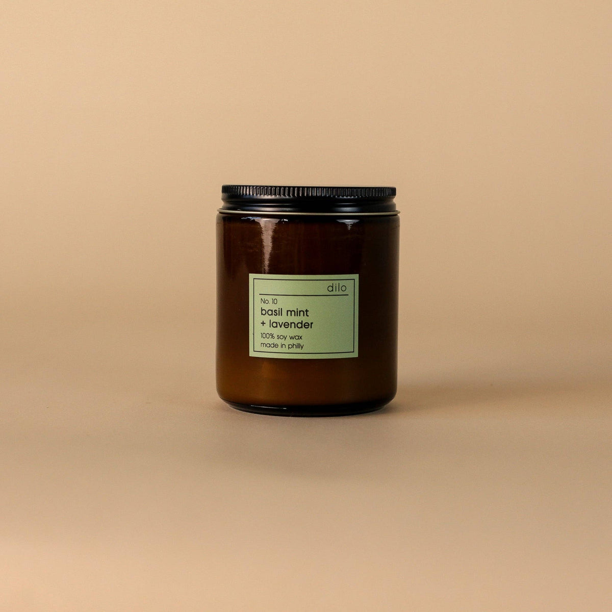 No. 10 - Basil Mint + Lavender Candle: 3.5oz