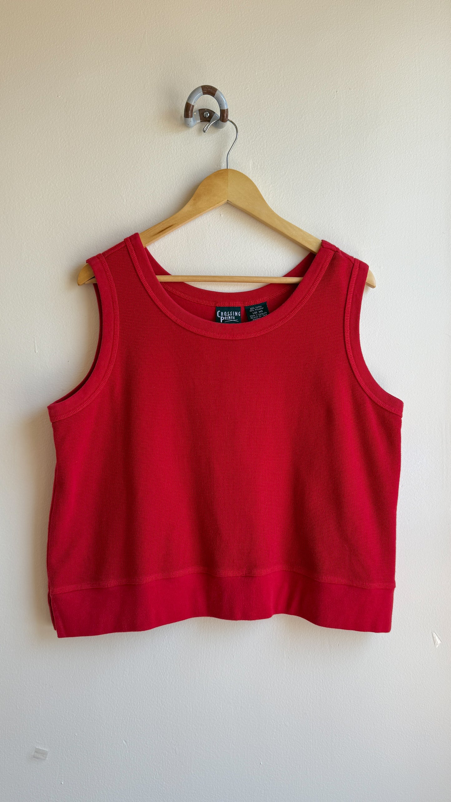 Crossing Pointe red skirt set