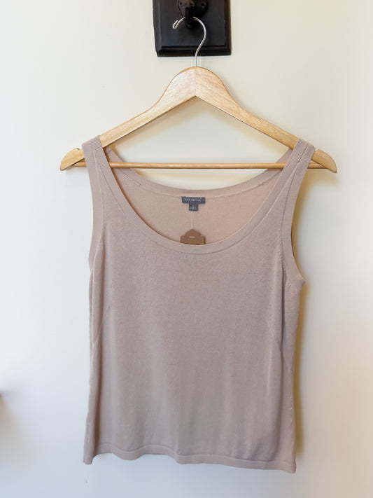 Ann Taylor biege knit tank