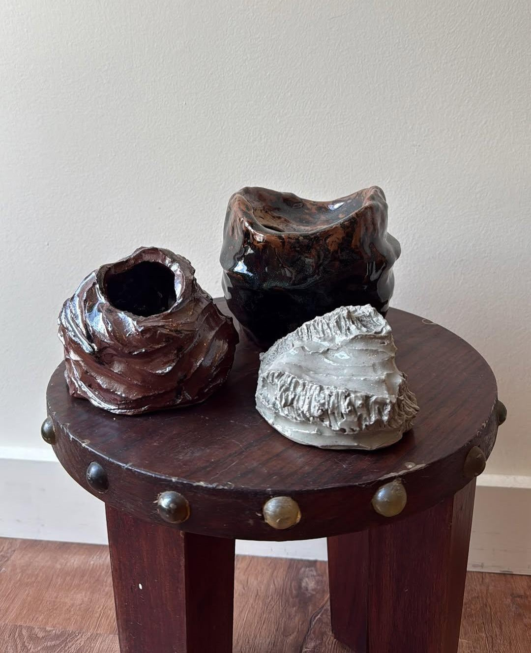 Trio of weird ceramics