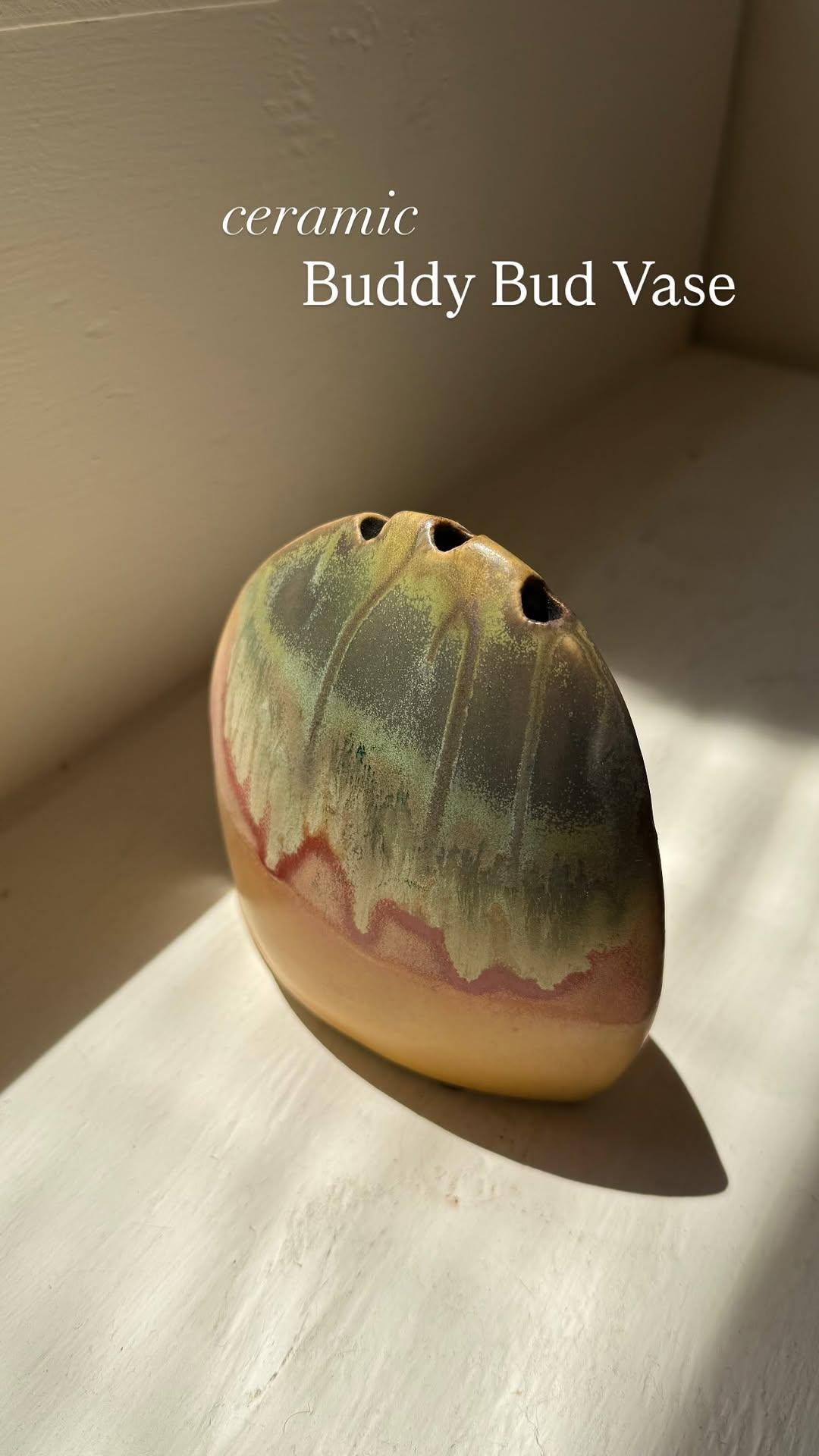 Buddy Ceramic Bud Vase