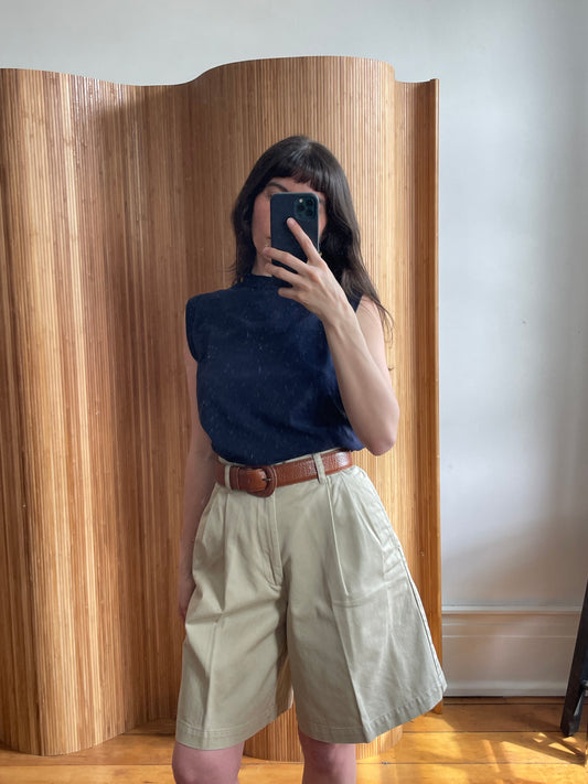 Royal Knight navy muscle tank