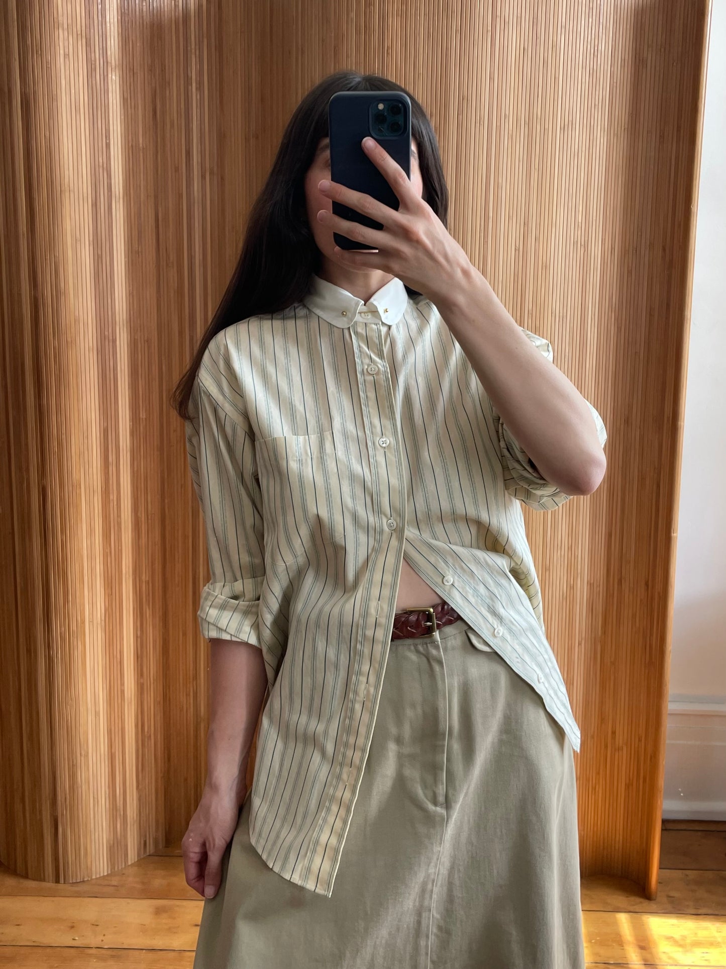 Ralph Lauren khaki skirt with pocket