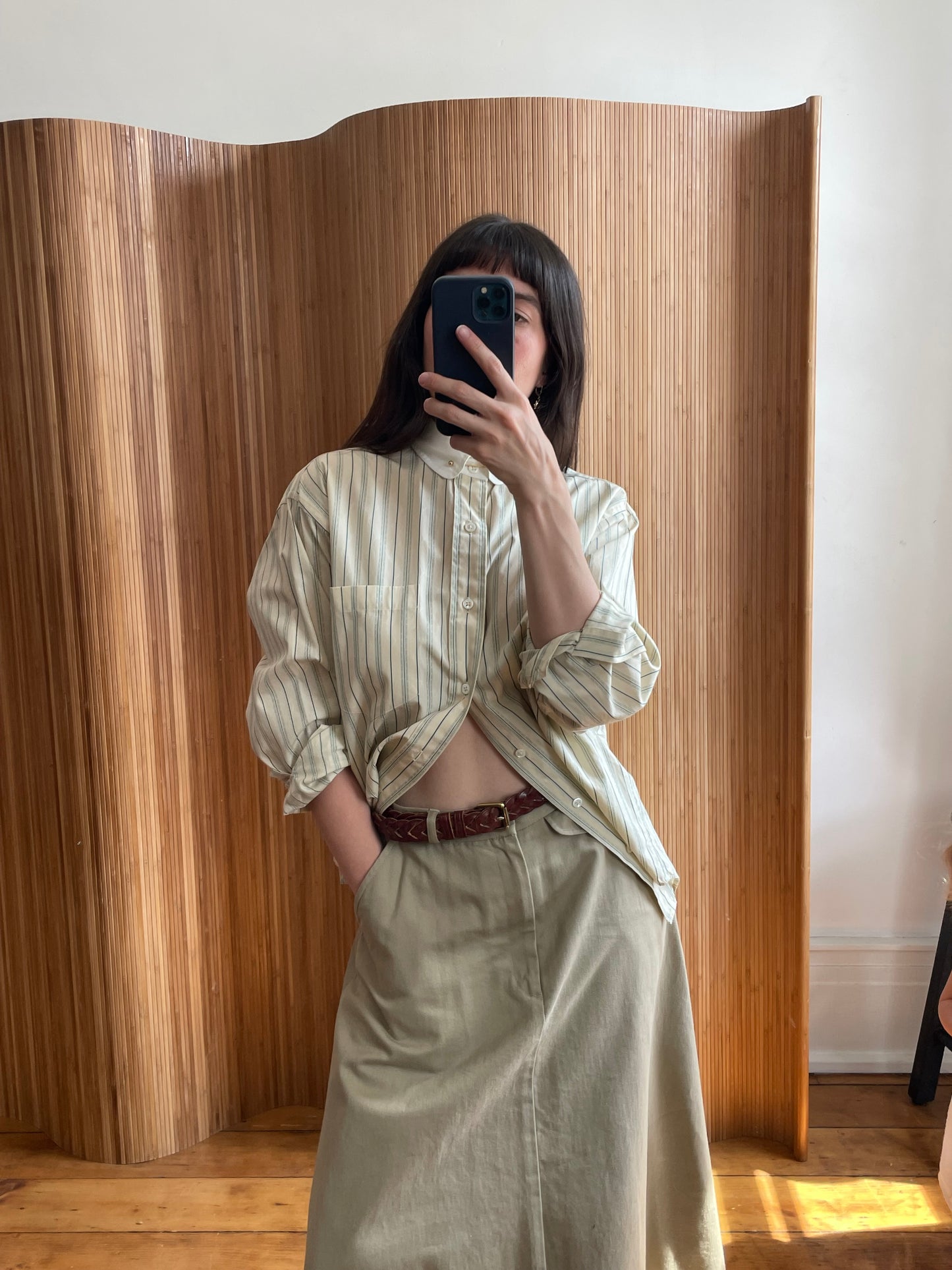 Ralph Lauren khaki skirt with pocket