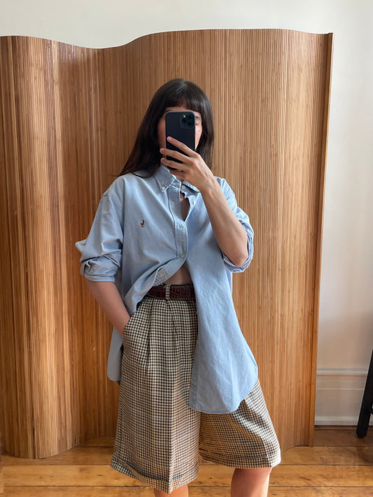 Ralph Lauren blue button down