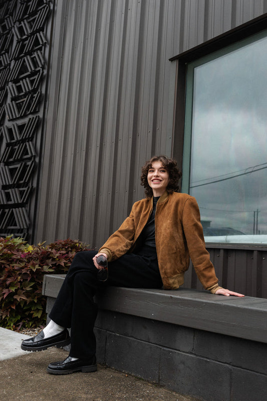 Merona grey mock neck top