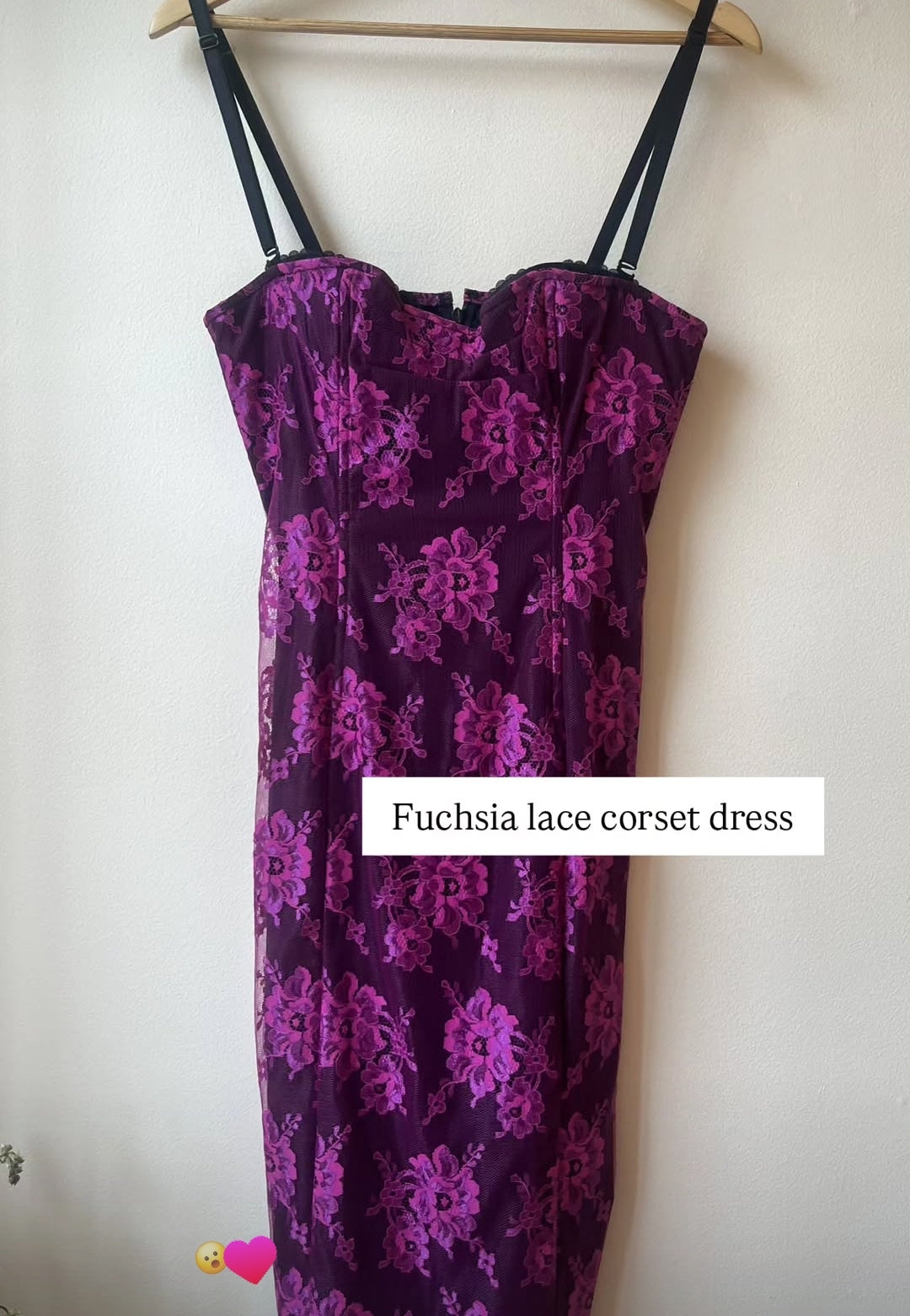 Ticci Tonnetto lace bustier dress