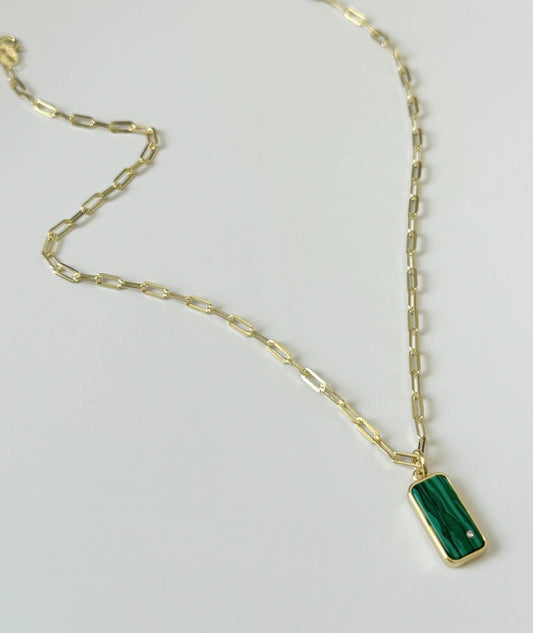 Kassa Necklace: Green