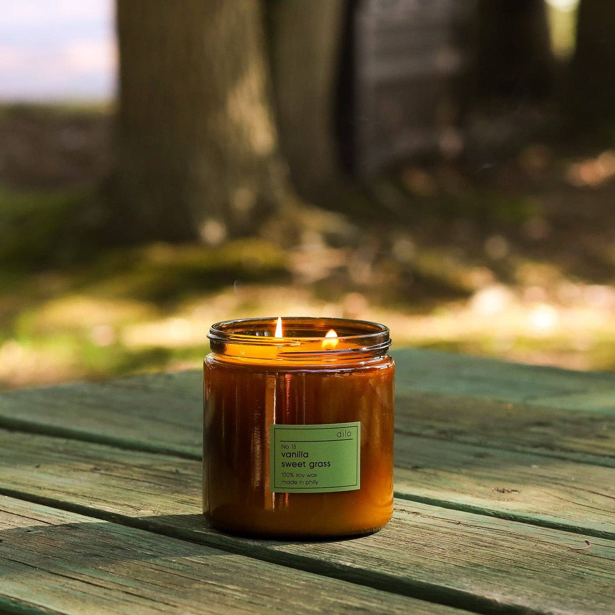 No. 13 - Vanilla Sweet Grass Candle: 3.5 oz