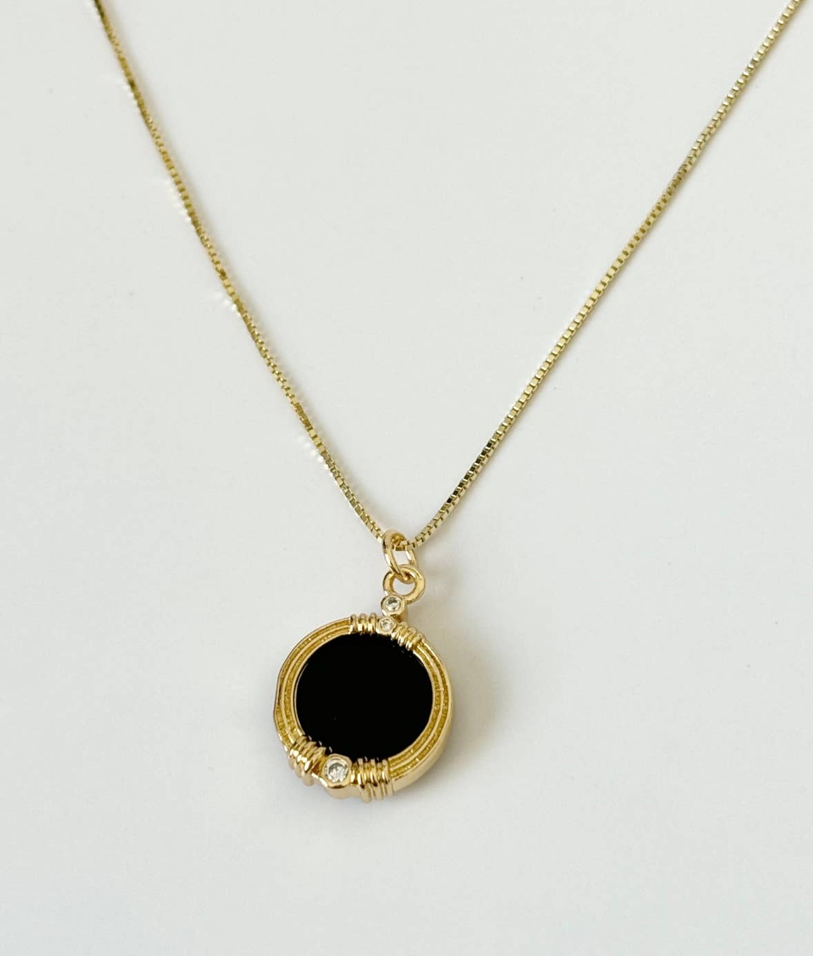 Boris Necklace: Gold Filled
