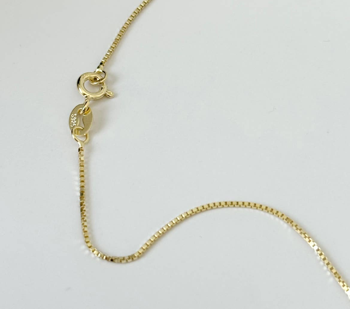 Boris Necklace: Gold Filled