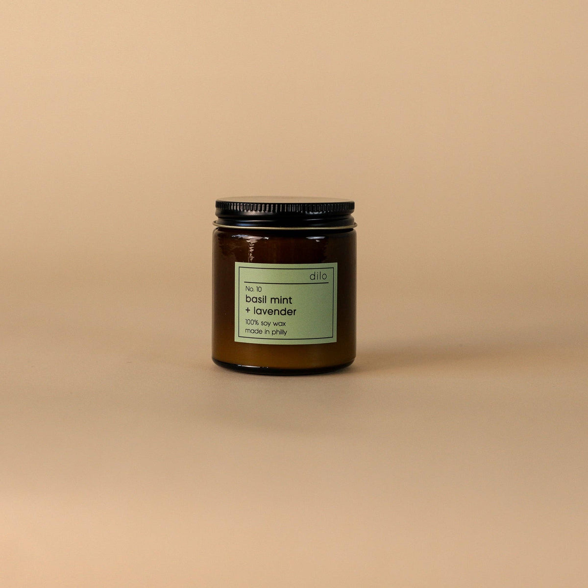 No. 10 - Basil Mint + Lavender Candle: 3.5oz