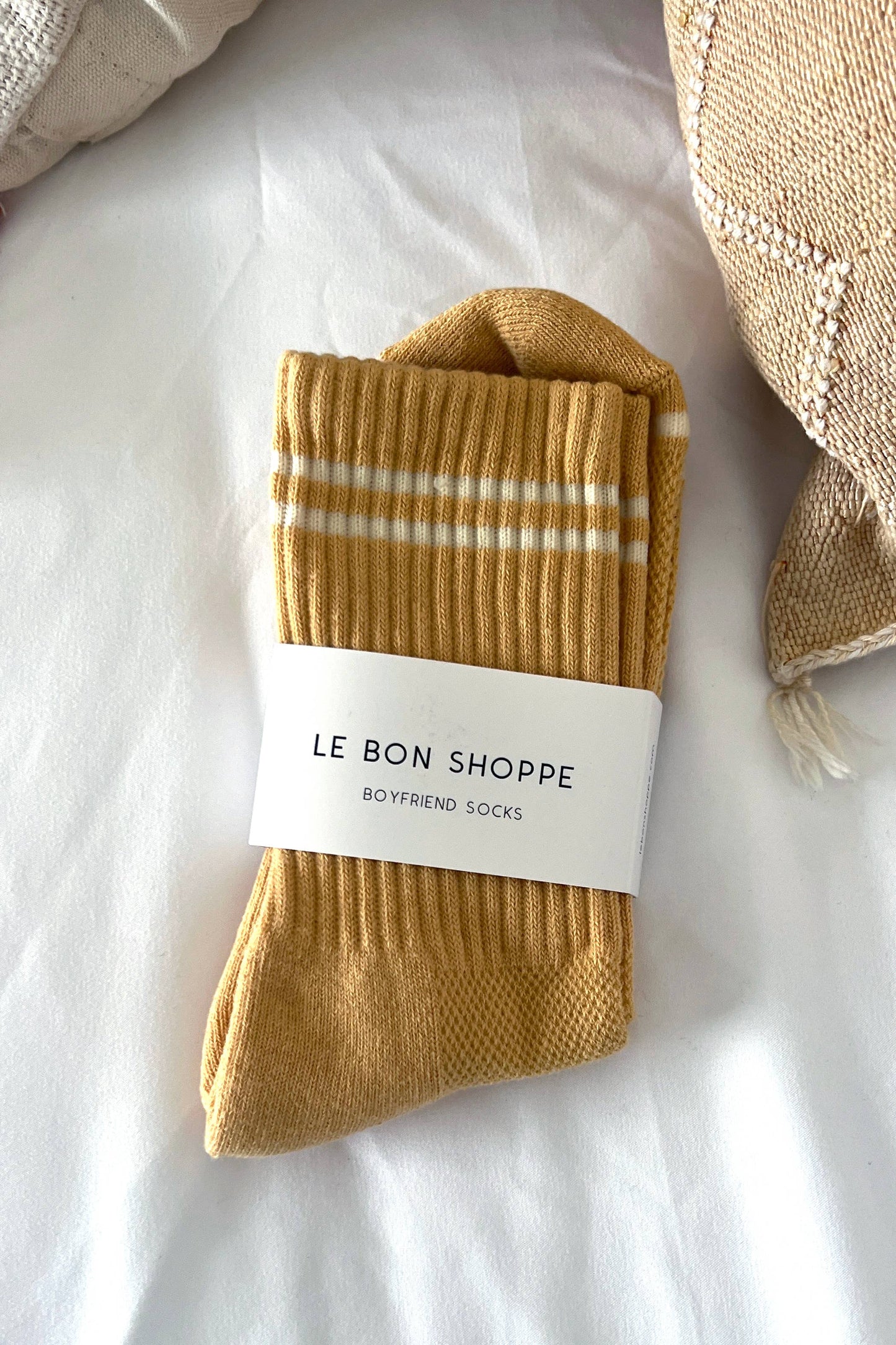 Boyfriend Socks: Butter