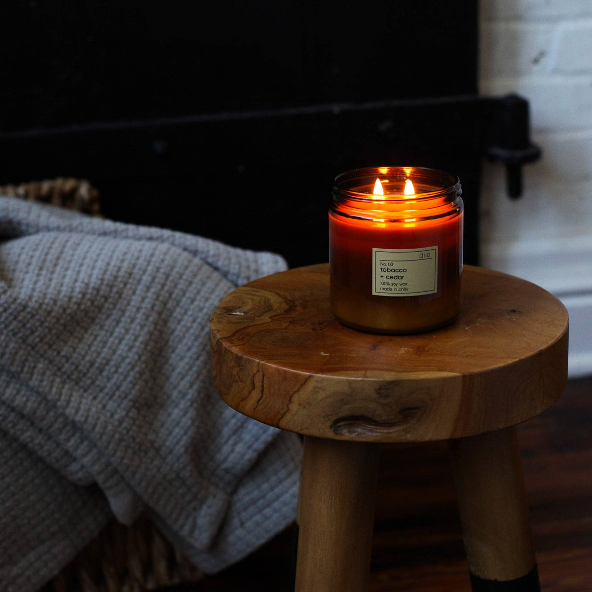 No. 03 - Tobacco + Cedar Candle: 3.5oz