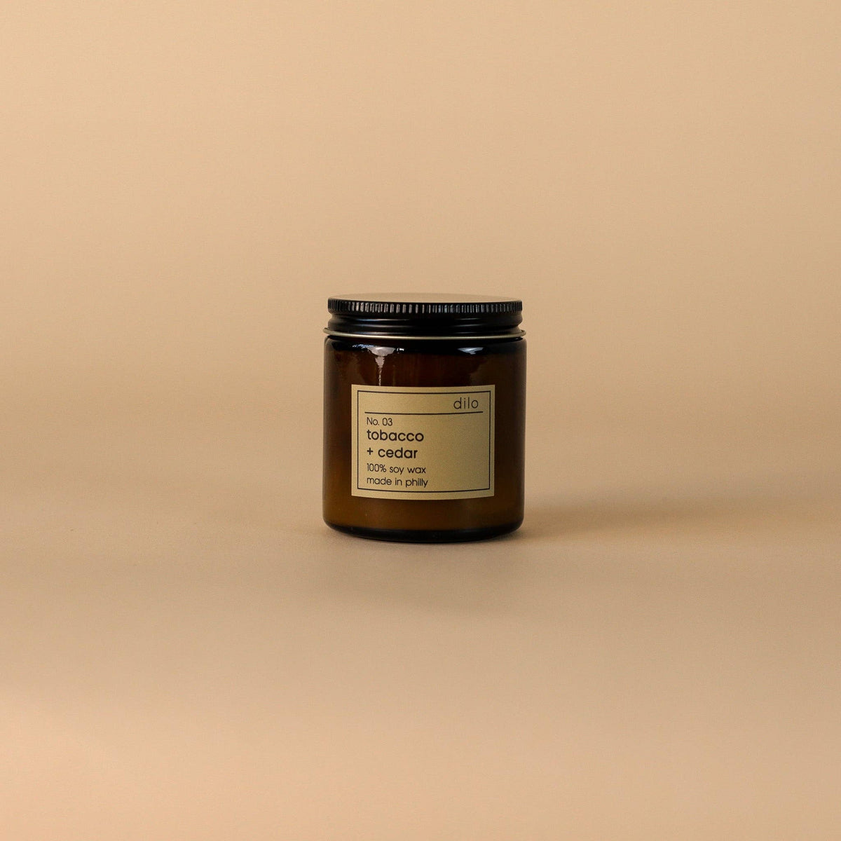 No. 03 - Tobacco + Cedar Candle: 3.5oz