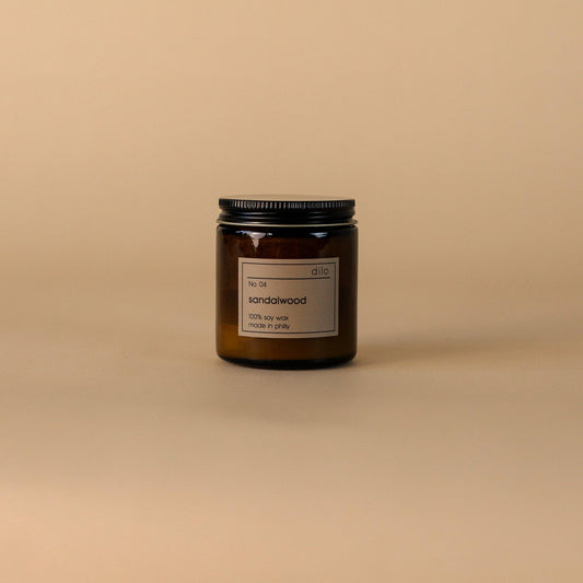 No. 04 - Sandalwood Candle: 3.5oz