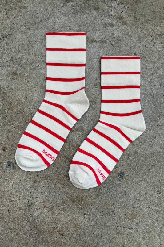 Wally Socks: Candy Cane