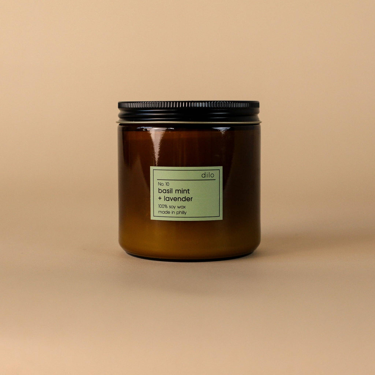 No. 10 - Basil Mint + Lavender Candle: 3.5oz