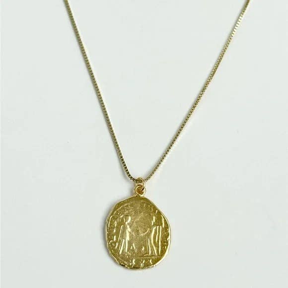 De Grecia Coin Necklace