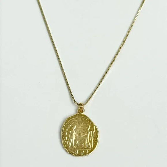De Grecia Coin Necklace