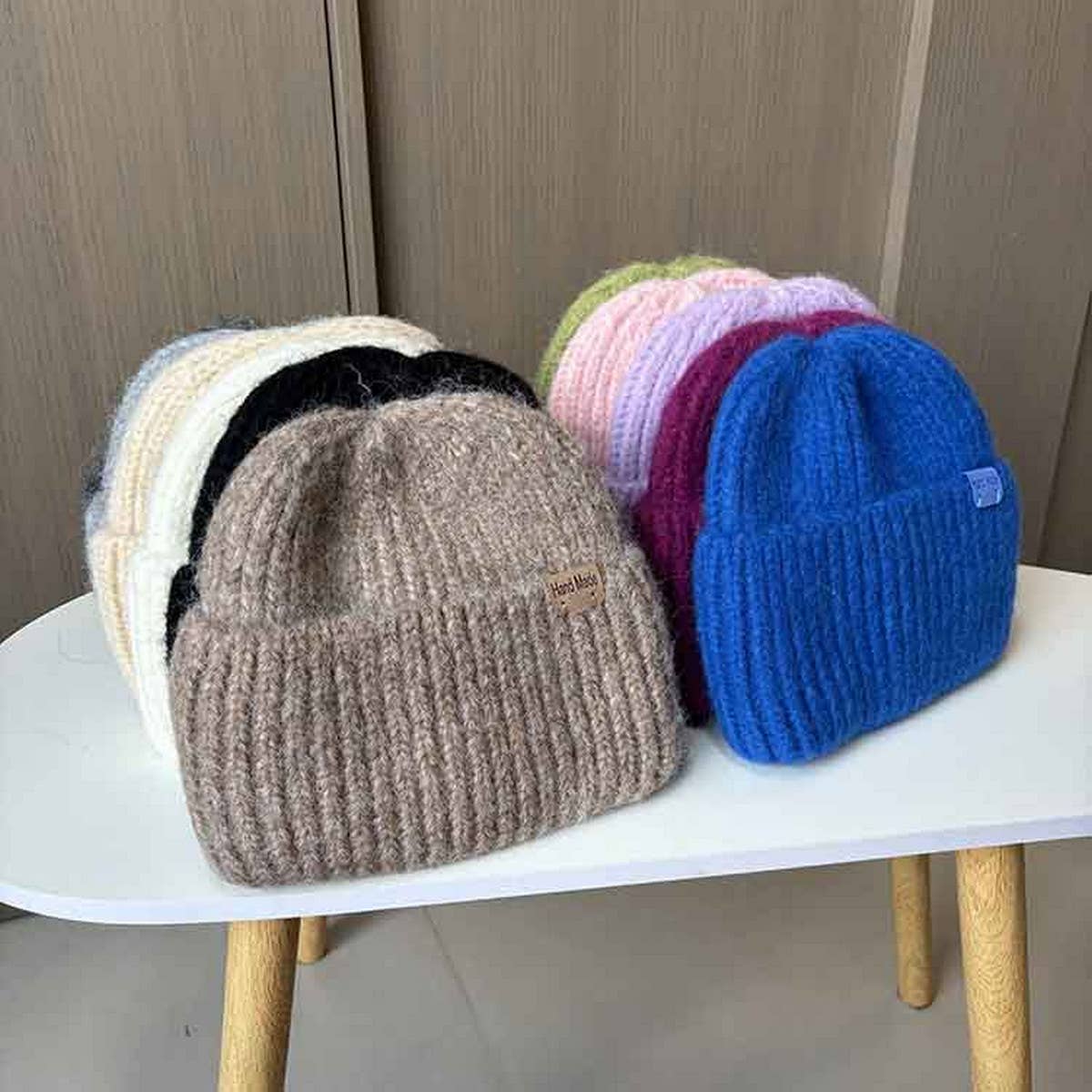 Chunky Knit Beanie - assorted colors
