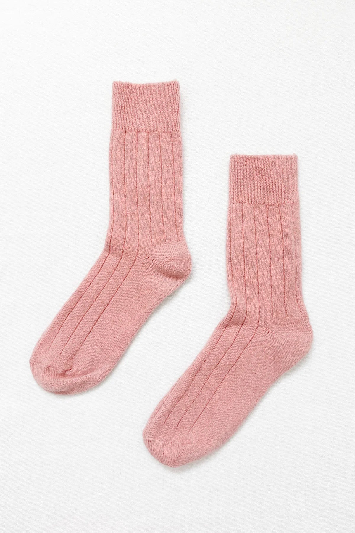 Le Bon Shoppe cashmere socks - rose petal